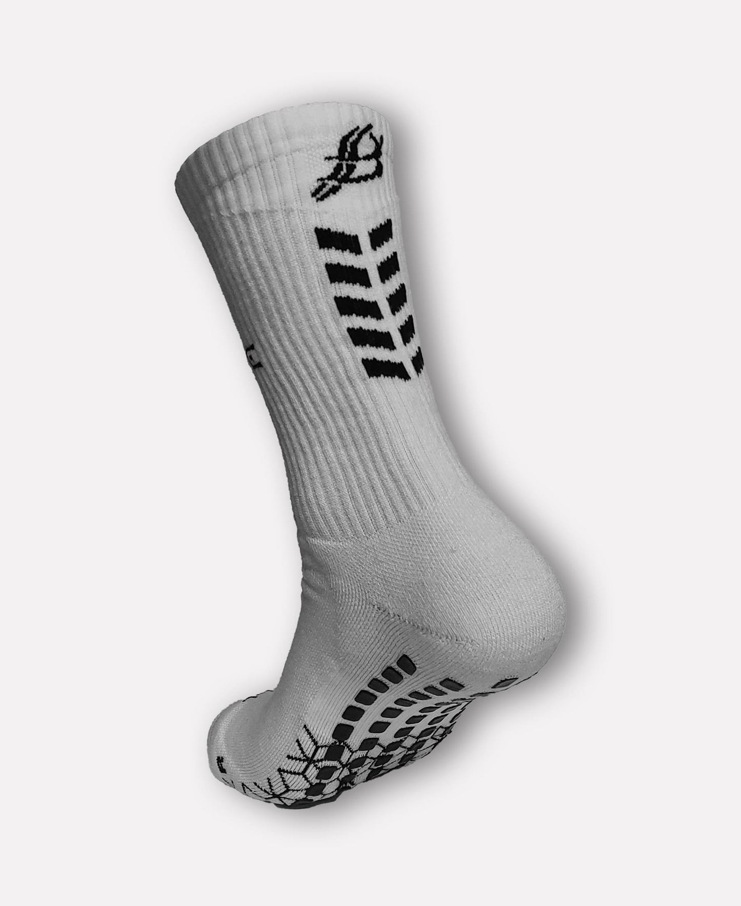 Miniz Chevron Socks (Kids 3-6) White Black