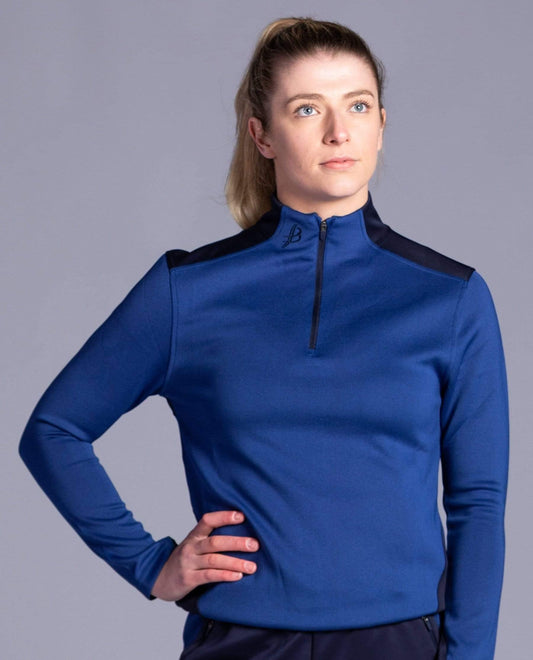 BUA20 Kids Half Zip (Navy) Age 5/6