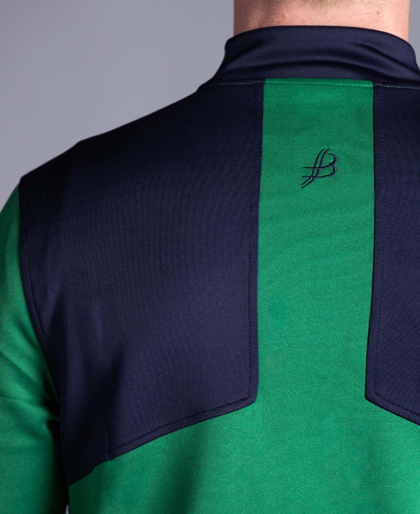 BUA20 Adult Half Zip (Green) XXX LARGE