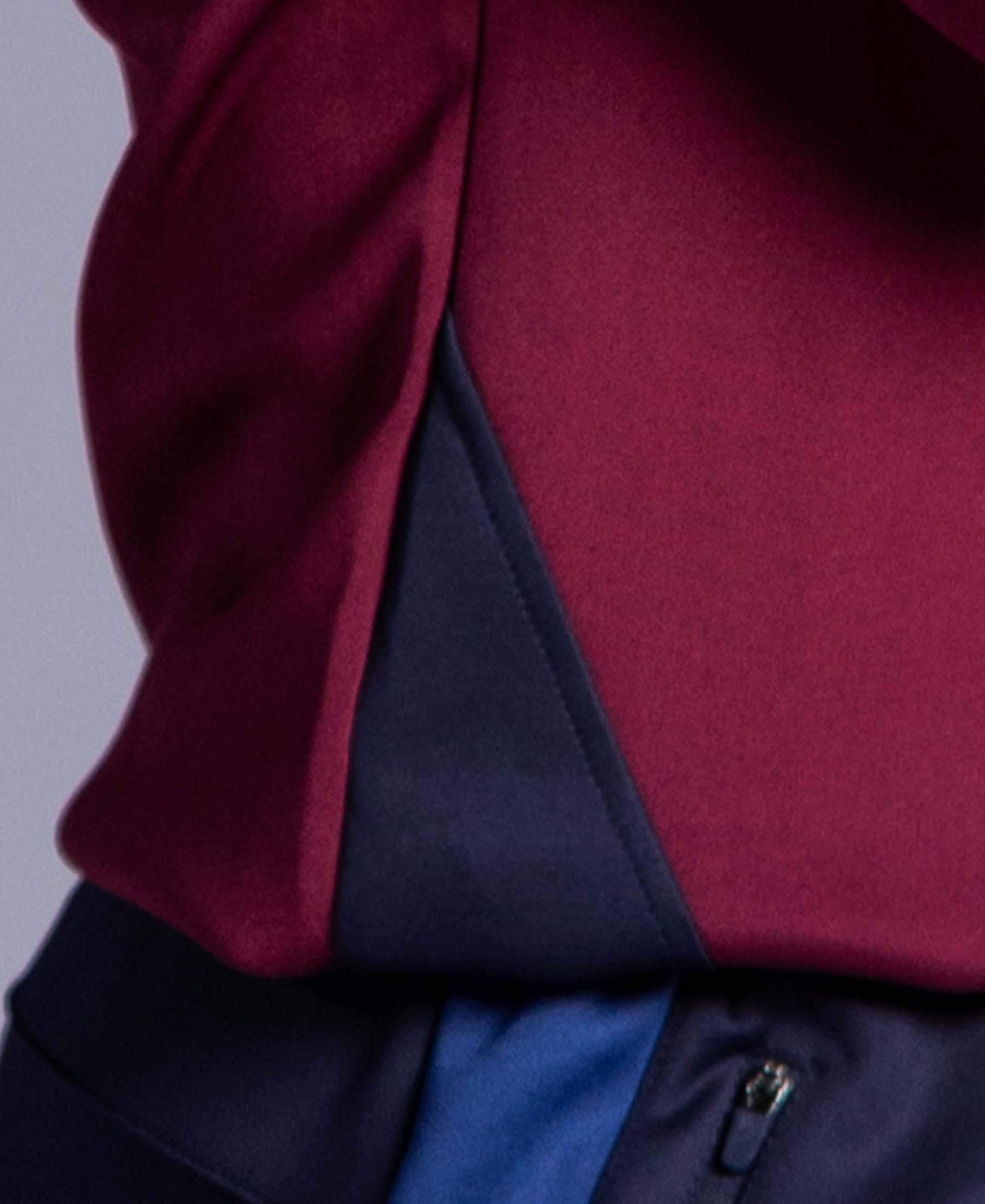 BUA20 Adult Half Zip (Maroon) X LARGE
