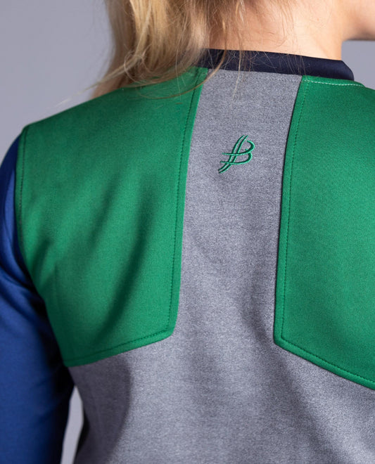 BUA20 Kids Crew Neck (Green) Age 10/11
