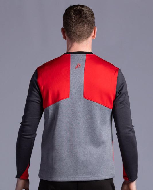 BUA20 Kids Crew Neck (Red) Age 7/8