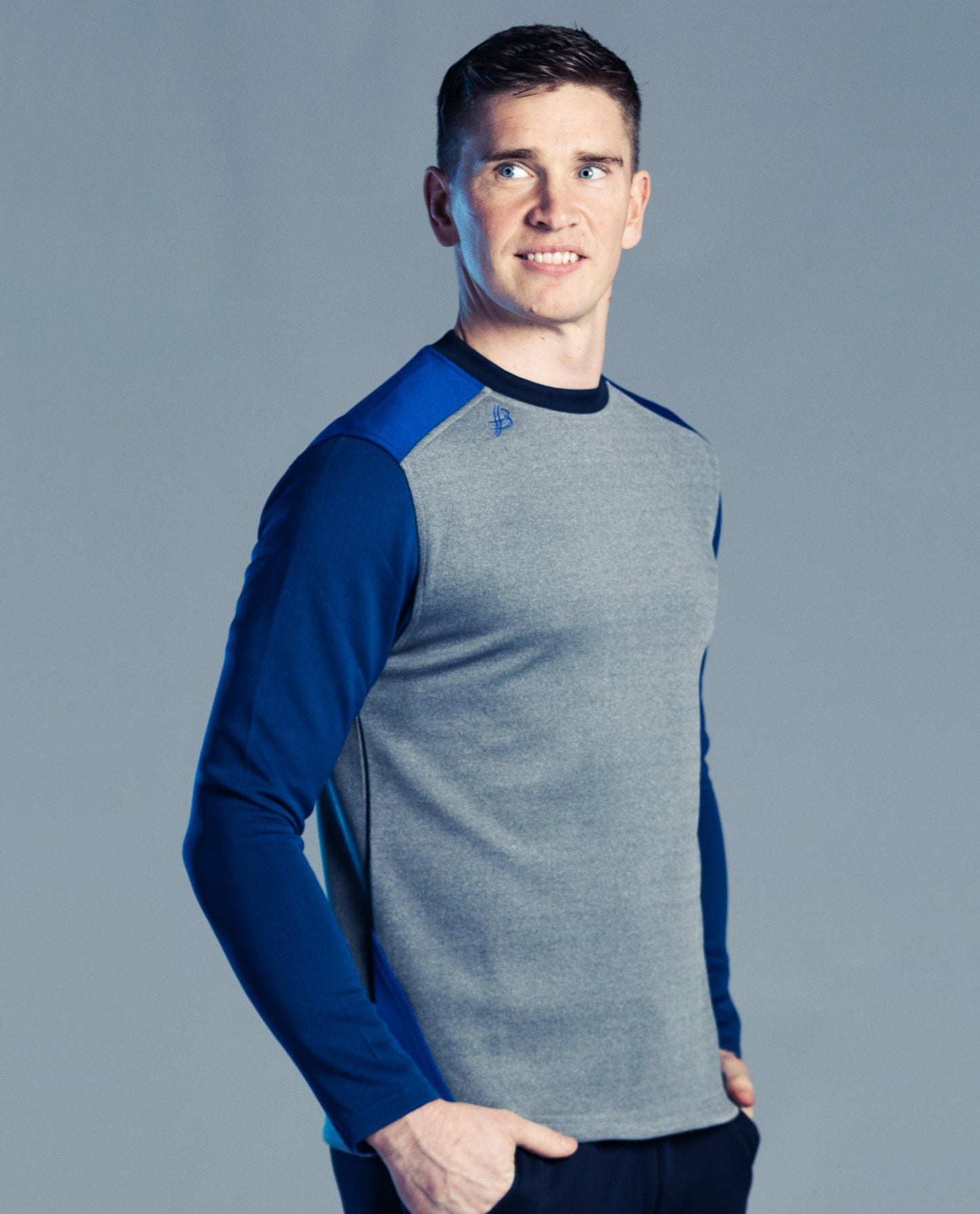 BUA20 Kids Crew Neck (Blue) Age 9/10
