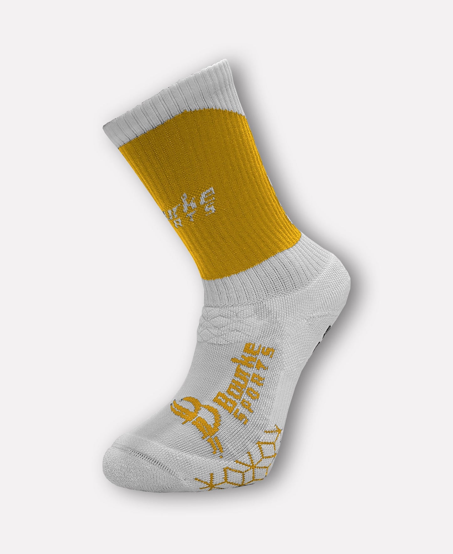 Miniz Chevron Socks (Kids 12-3) Amber White