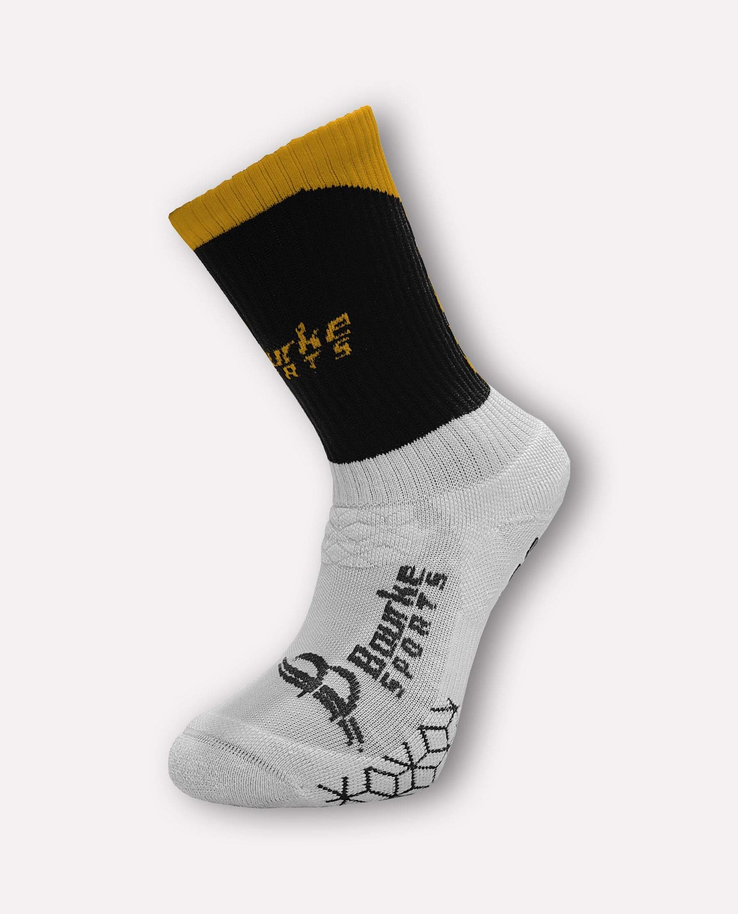 Miniz Chevron Socks (Kids 3-6) Black Amber