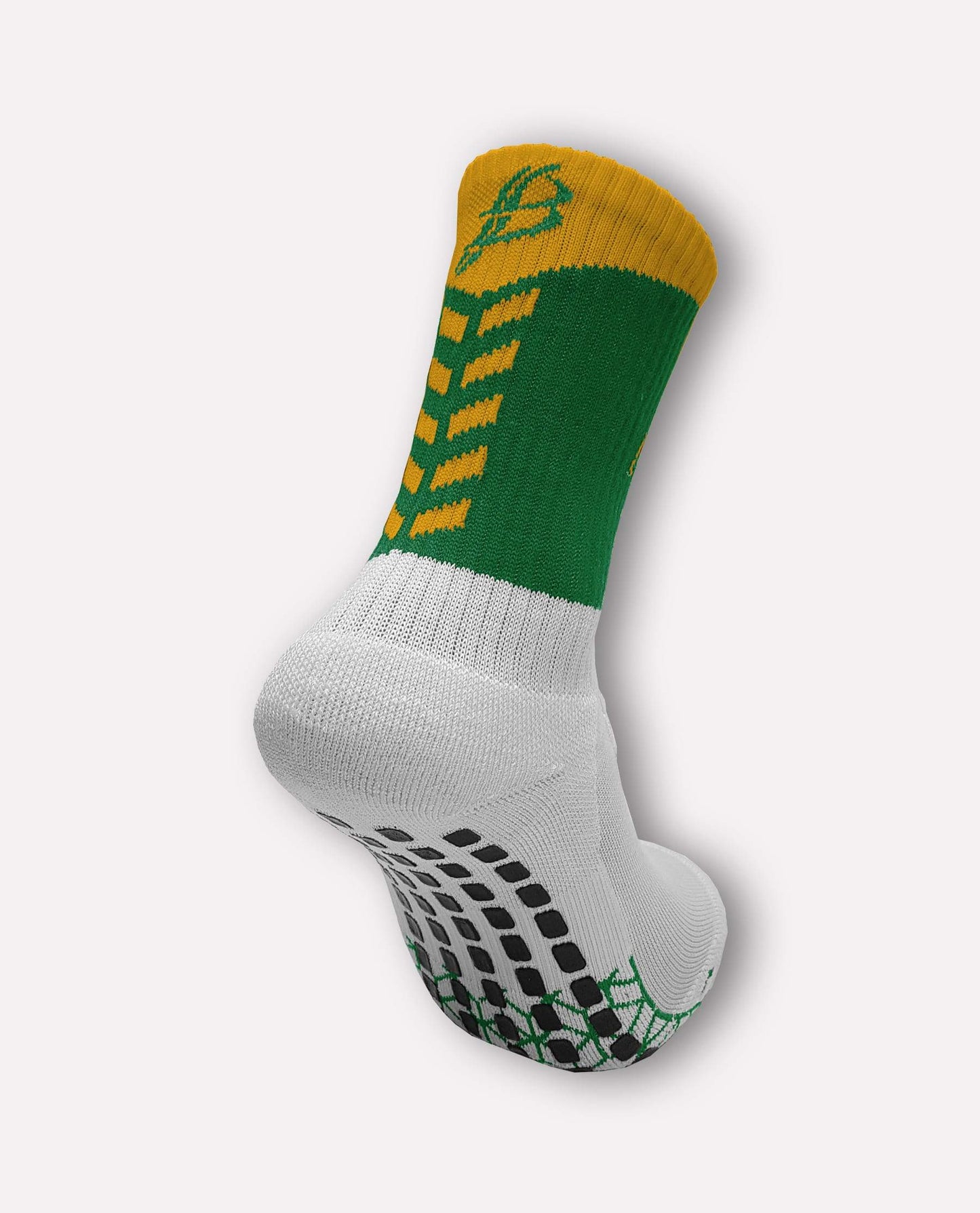 Miniz Chevron Socks (Kids 3-6) Green Amber