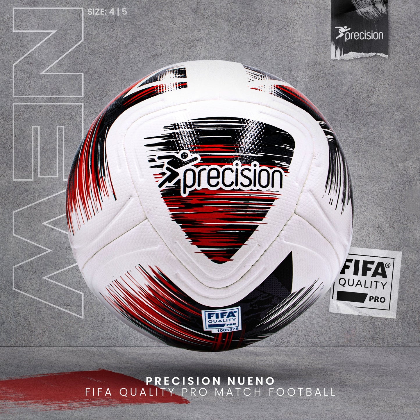 Precision Nueno FIFA Quality Pro Match Football Size 4