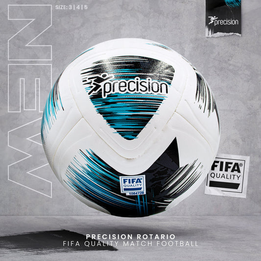 Precision Rotario FIFA Quality Pro Match Football Size 3 4 & 5 Size 4