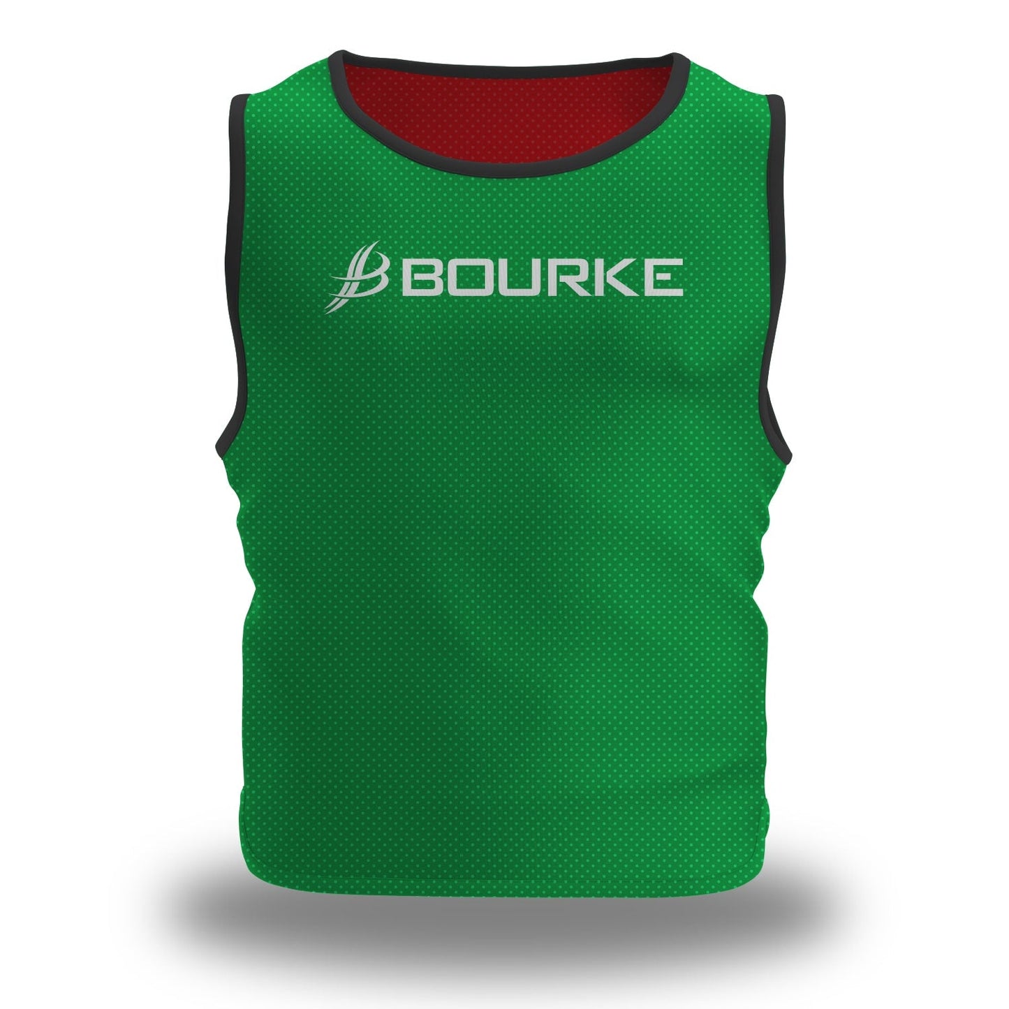 Reversible Bibs Kids Red/Green