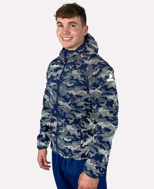 Reflective Camo Adult Jacket (Navy) XX LARGE