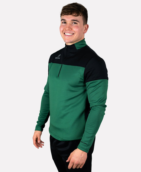 TACA Adult Half Zip (Green/Black) SMALL