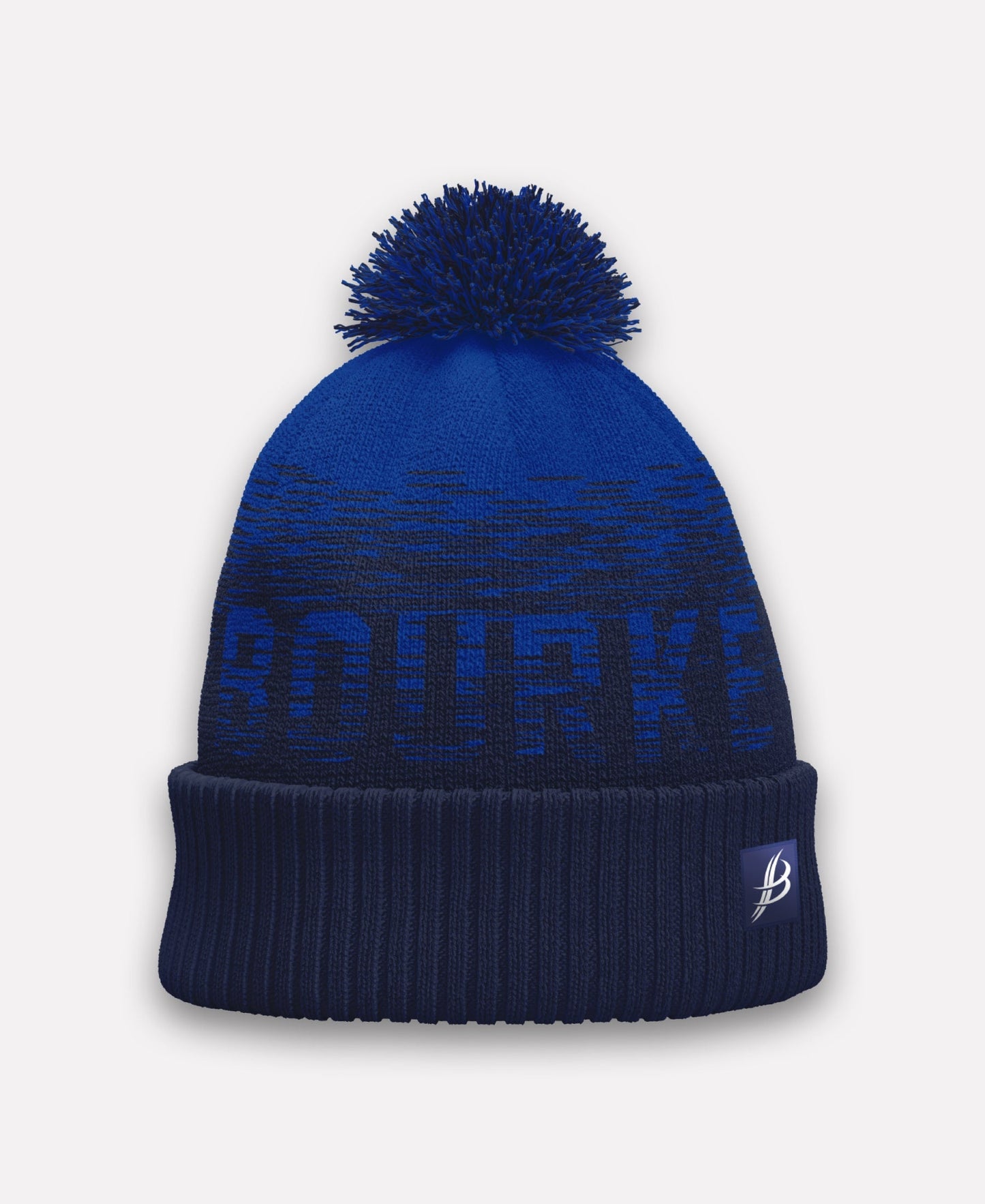 TACA Fleece Lined Bobble Hat Green/Navy