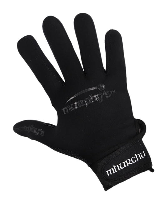 Murphys Gaelic Gloves Adults Black 9 / Medium