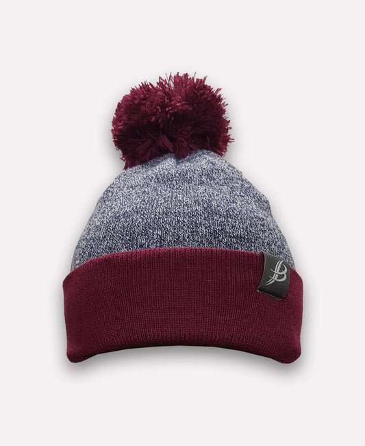 Storm Bobble Hat Maroon