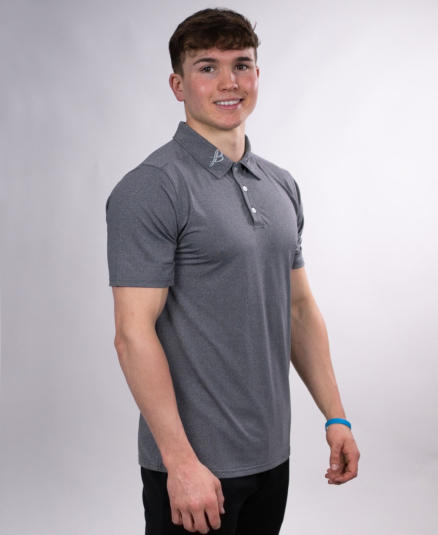 BEO Polo Shirt GREY LARGE