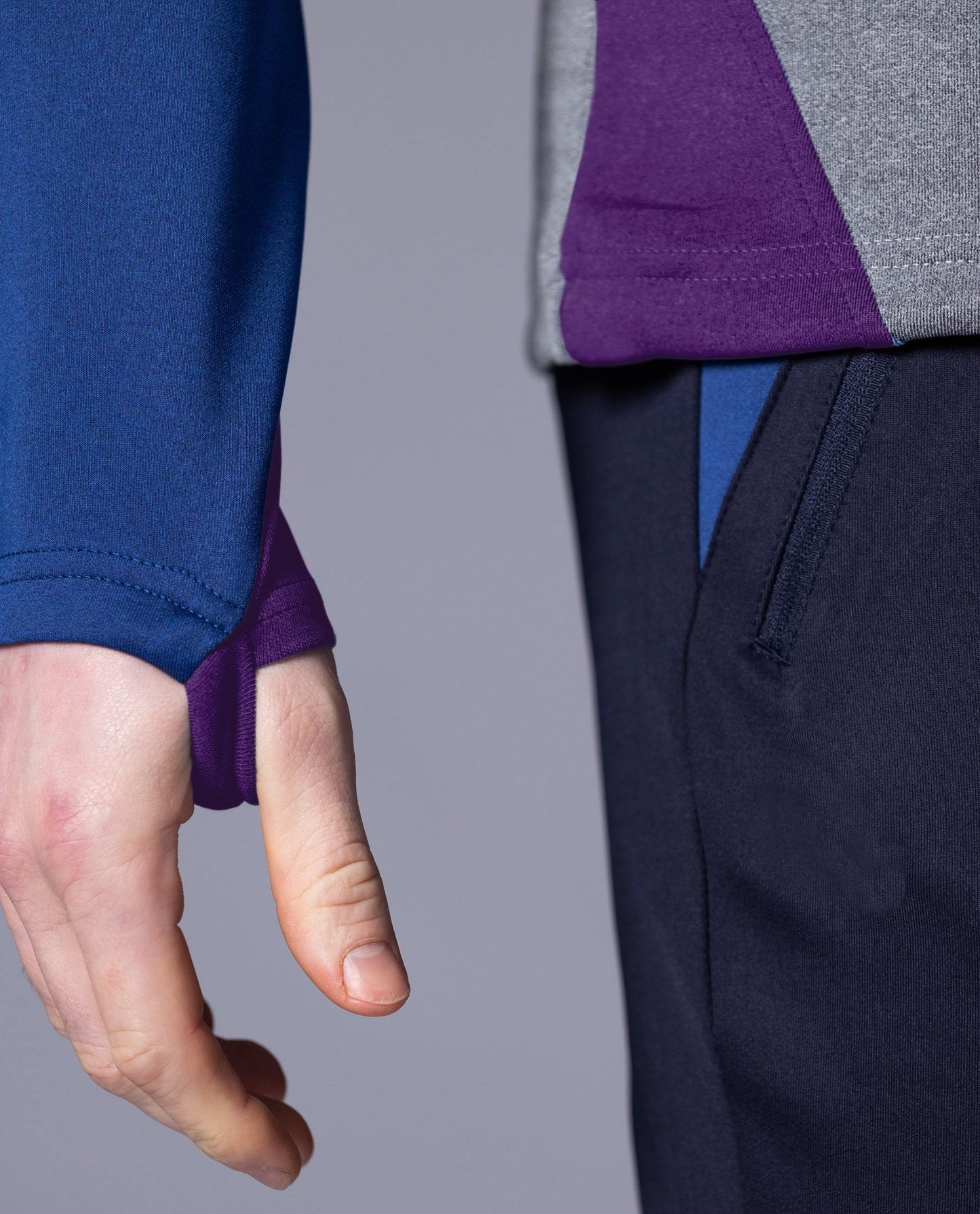 BUA20 Adult Crew Neck (Purple) X LARGE