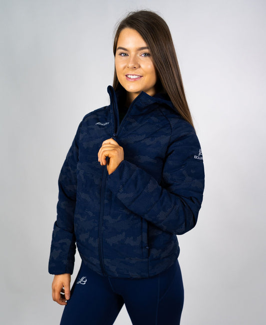 Reflective Camo Kids Jacket (Navy) Age 5/6