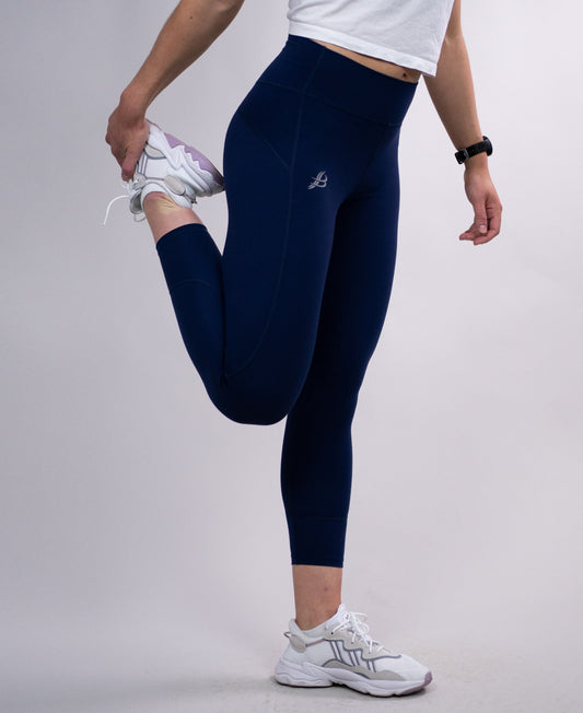 BEO Leggings (Adult) NAVY Size 14