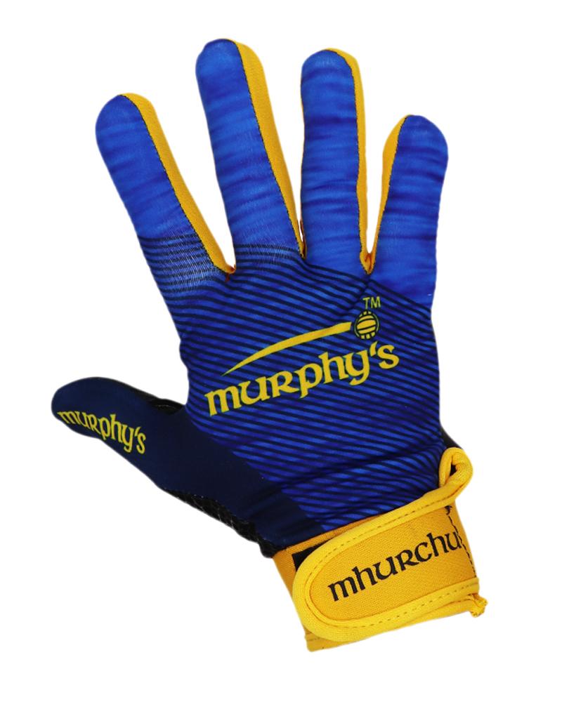 Murphys Gaelic Gloves Adults Navy/Yellow 7 / X-Small