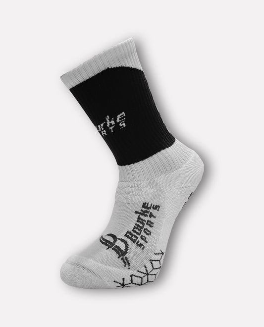 Miniz Chevron Socks (Kids 12-3) Black & White