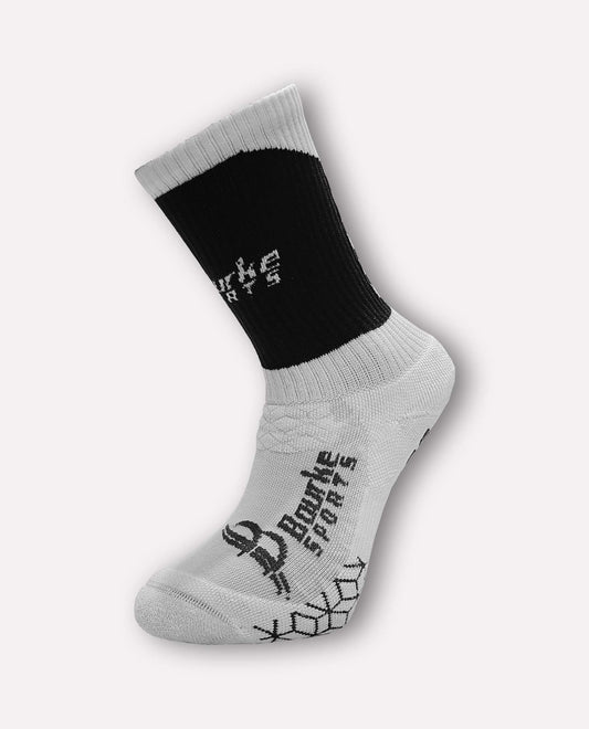 Miniz Chevron Socks (Adults 7-11) Green White