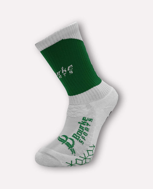 Miniz Chevron Socks (Adults 7-11) Maroon White