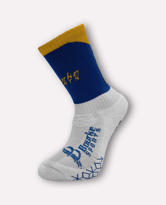 Miniz Chevron Socks (Adults 7-11) Black Amber