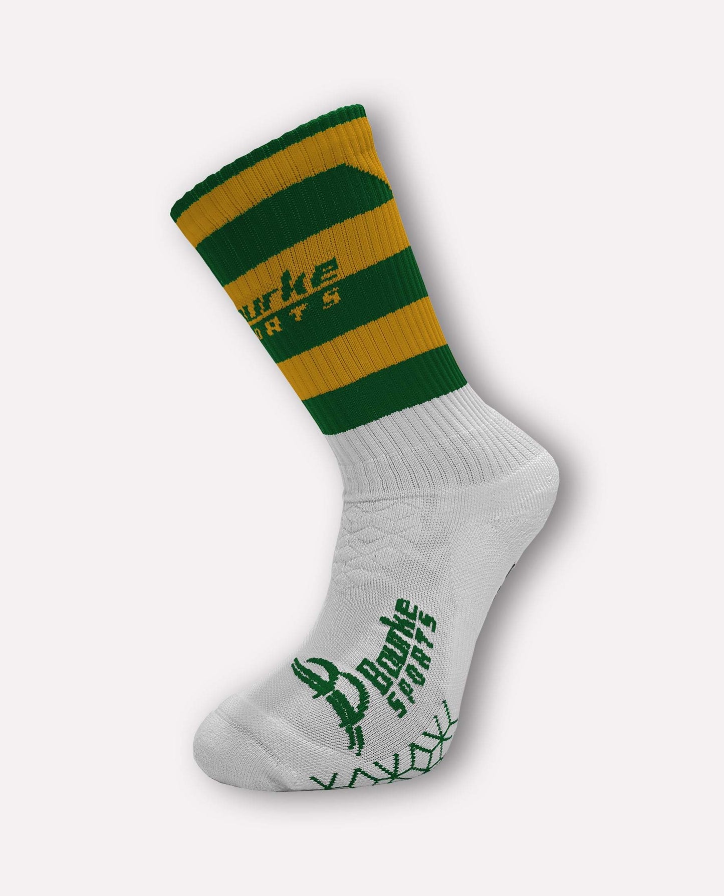 Miniz Hoops Socks (3-6) Green White