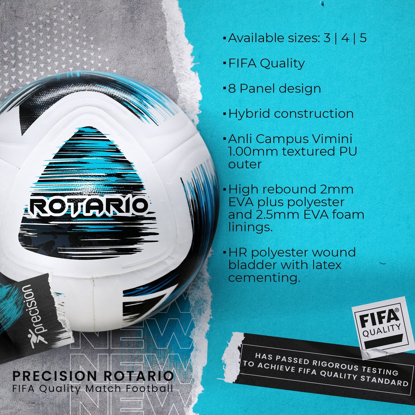 Precision Rotario FIFA Quality Pro Match Football