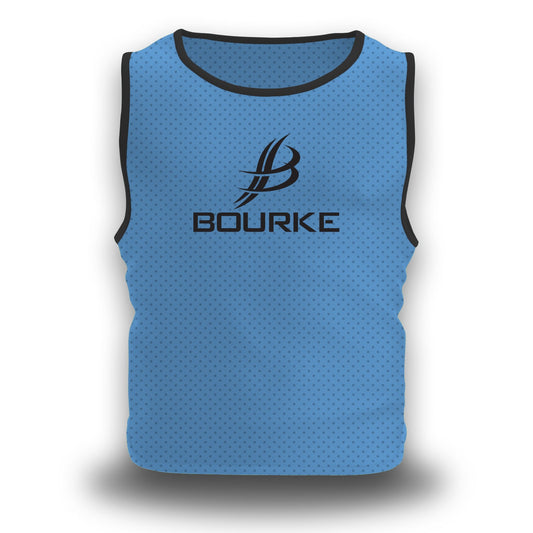 Diamond Mesh Bibs Kids Sky Blue