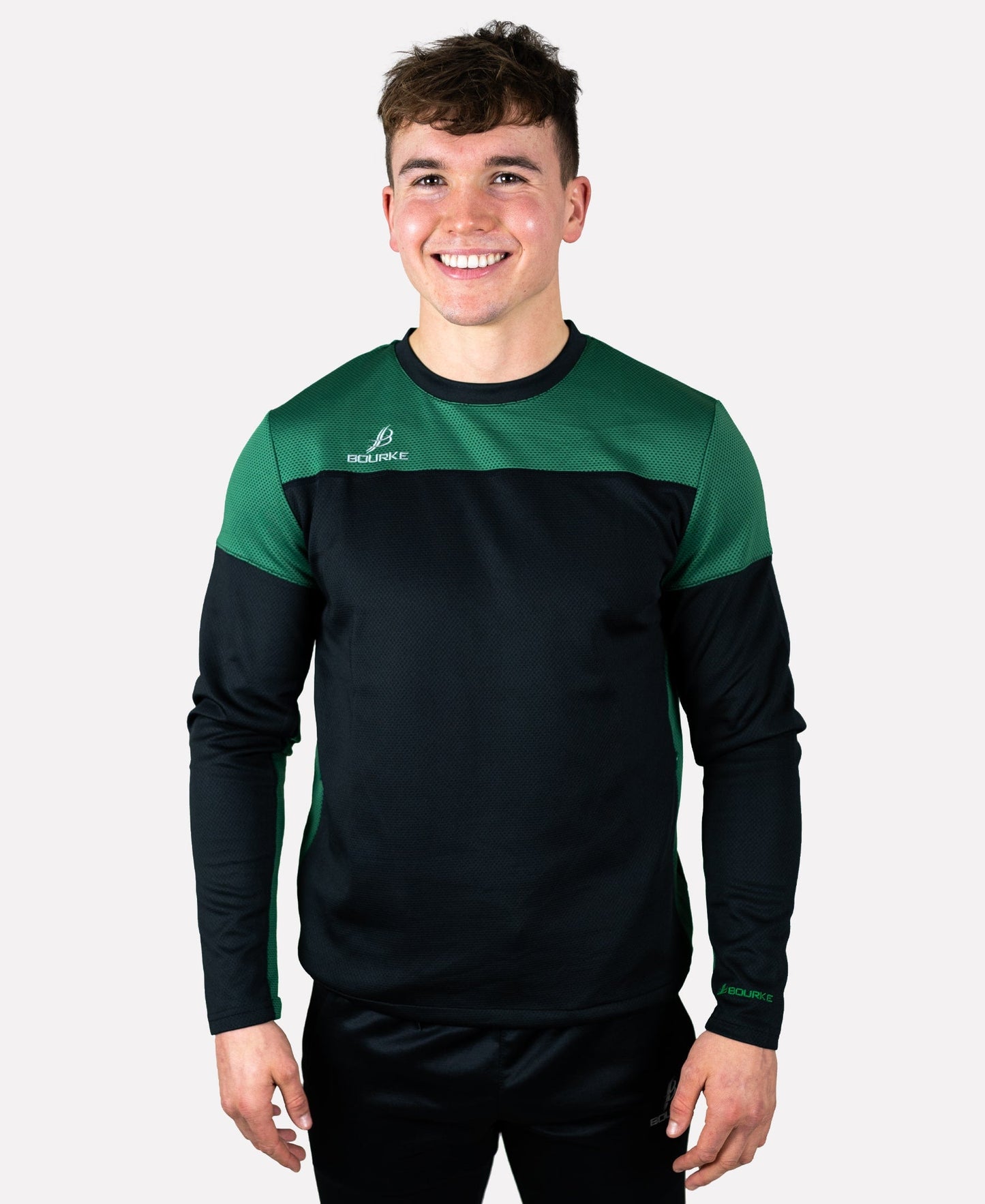 TACA Adult Crew Neck (Green/Black) SMALL