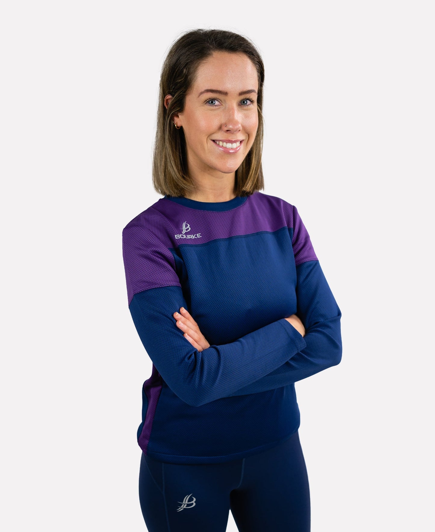 TACA Kids Crew Neck (Purple/Navy) Age 7/8