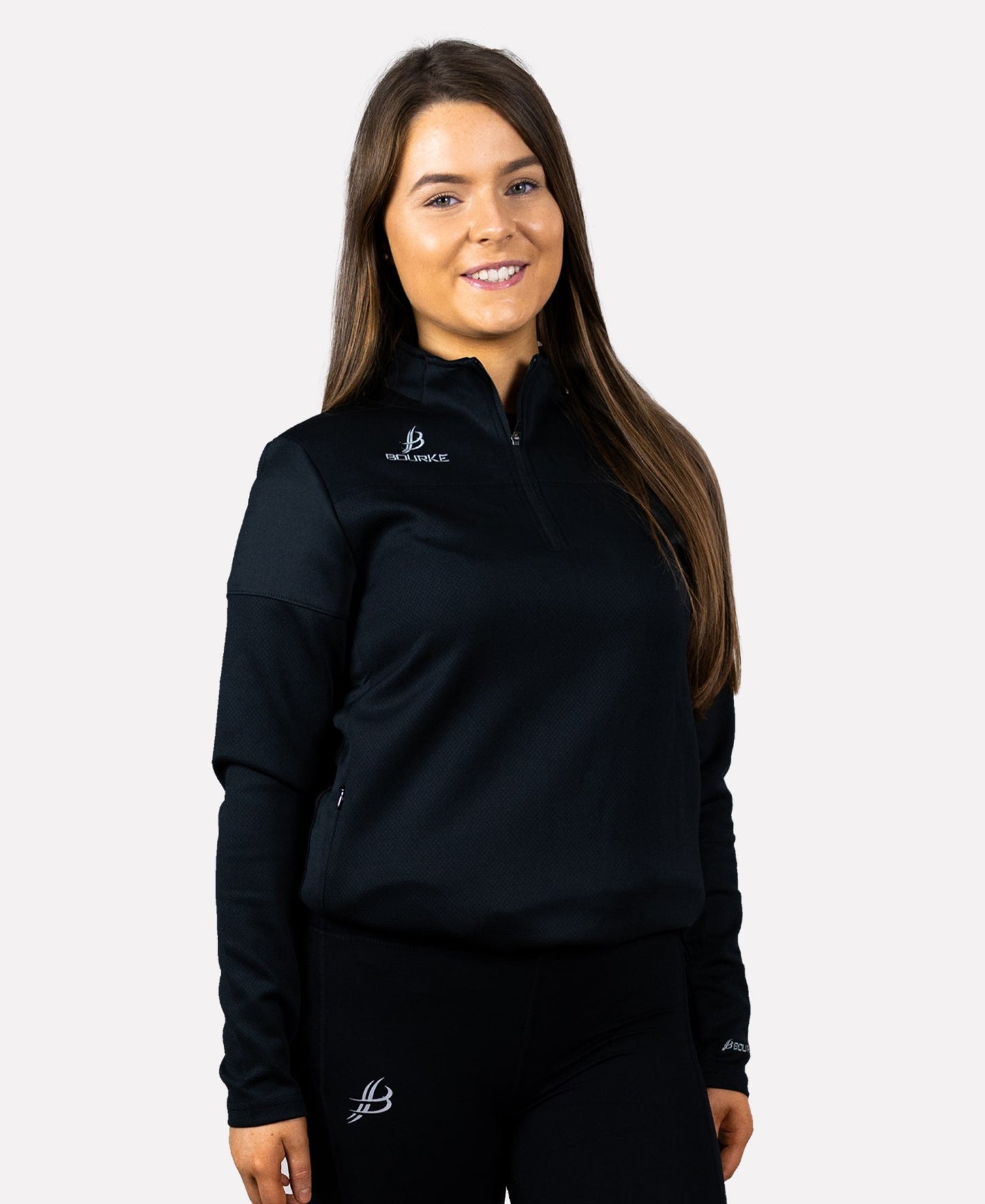 TACA Adult Half Zip (Black) SMALL