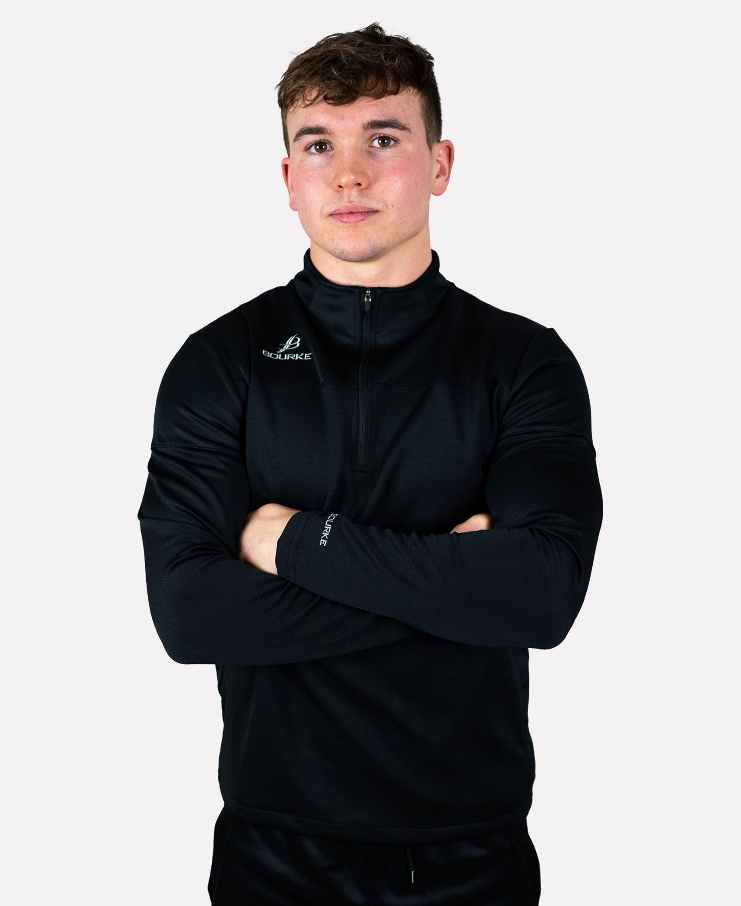 TACA Adult Half Zip (Black) MEDIUM