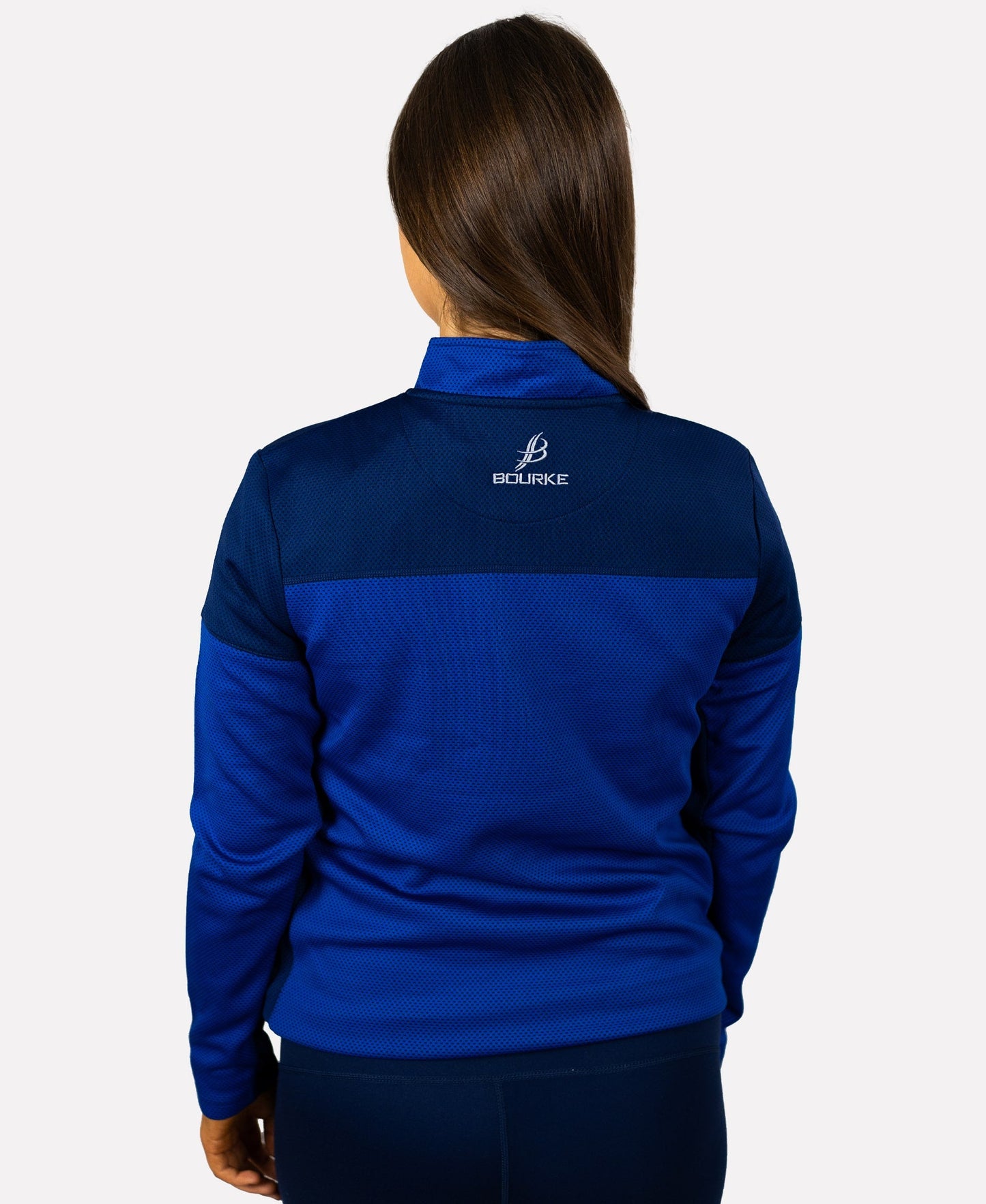 TACA Adult Half Zip (Blue/Navy) LARGE