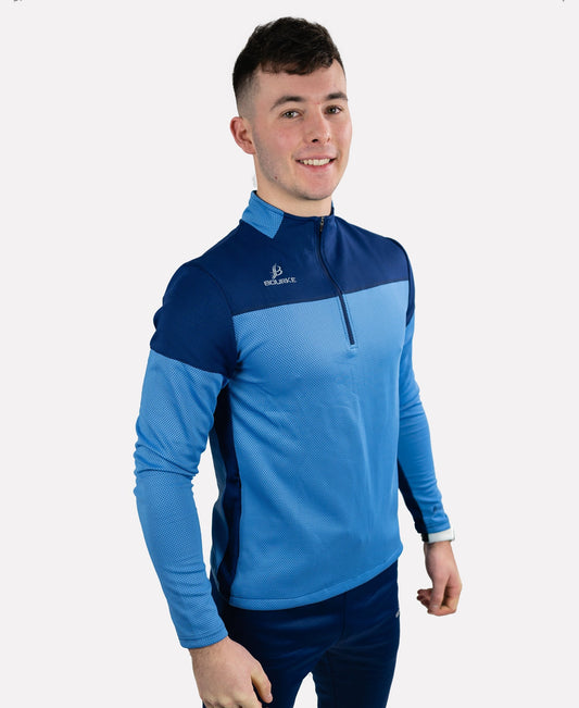 TACA Kids Half Zip (Sky Blue/Navy) Age 5/6