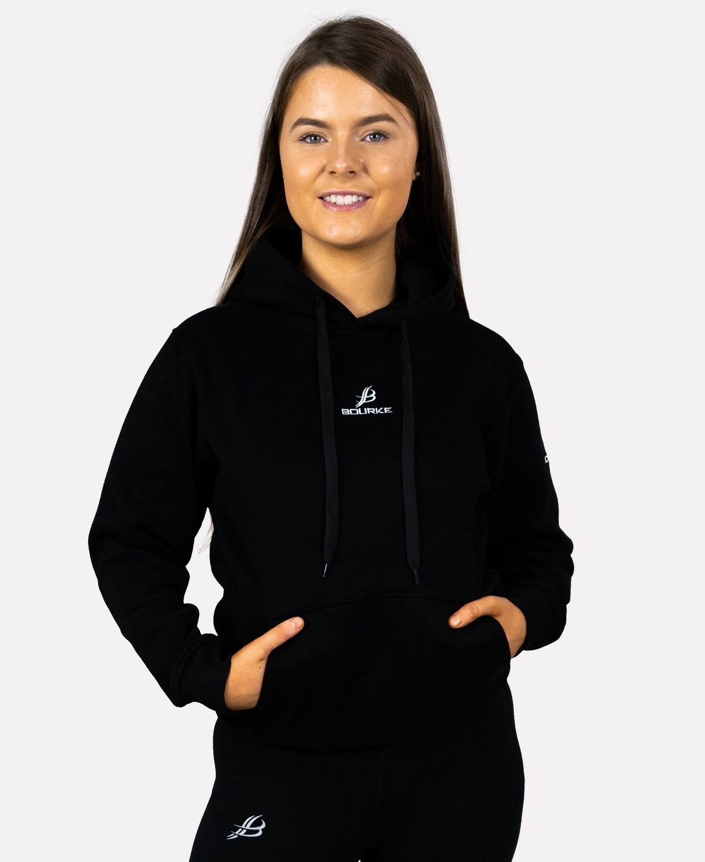 Suir Fleece hoody Black SMALL