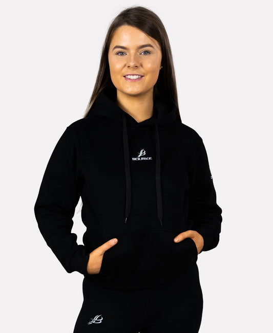 Suir Fleece hoody Black SMALL