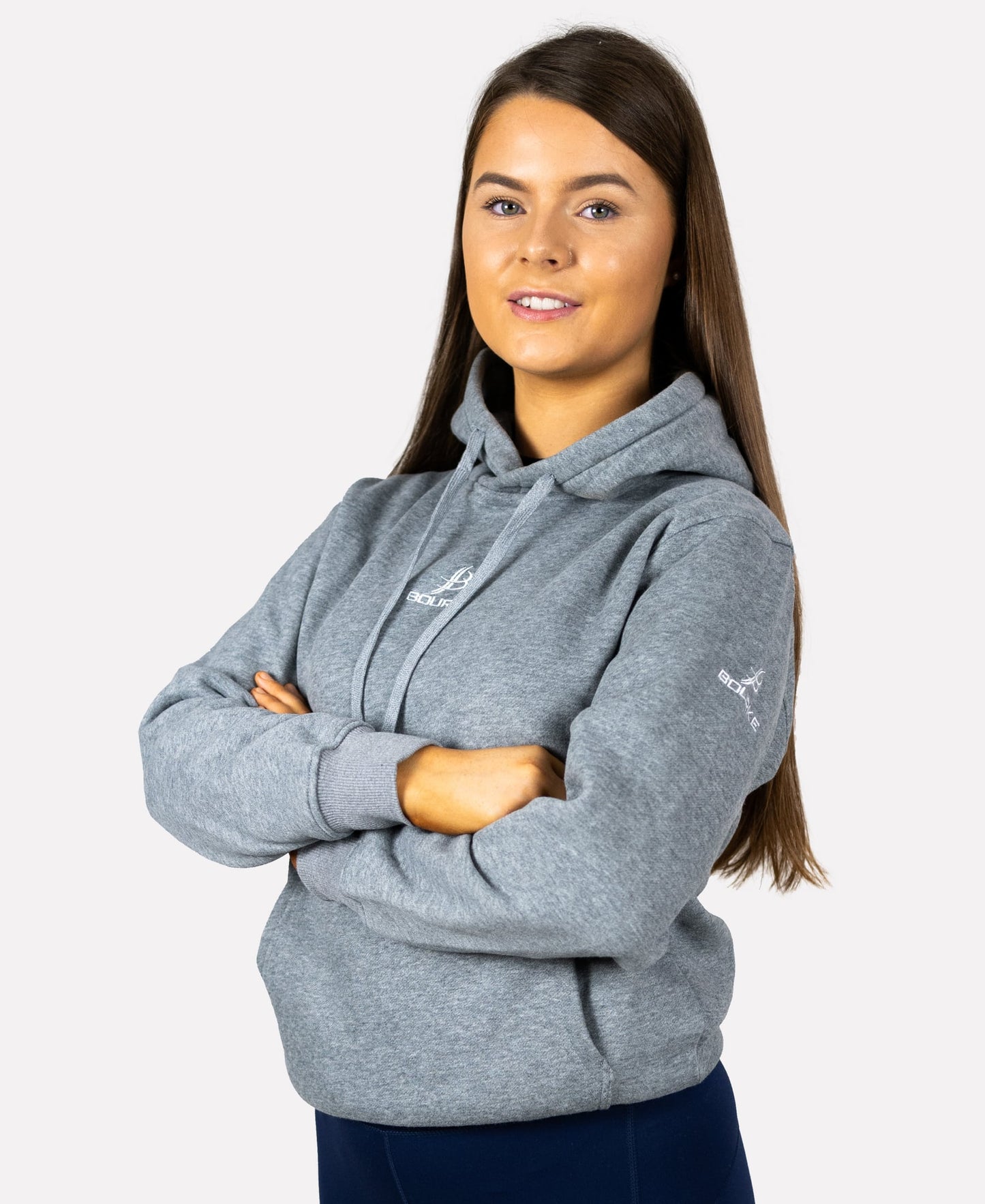 Suir Fleece hoody Grey SMALL