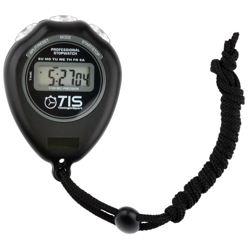 TIS Pro 018 Stopwatch Black