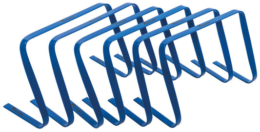 Precision Flat Hurdles Set of 6 12" Flat Hurdle St of 6 (Blue)